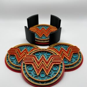 Wonder Woman Coaster Set