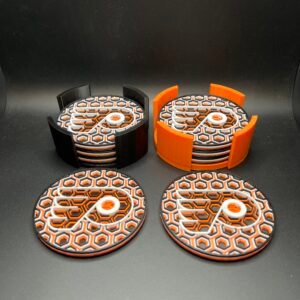 Flyers Hexagon Coaster Set