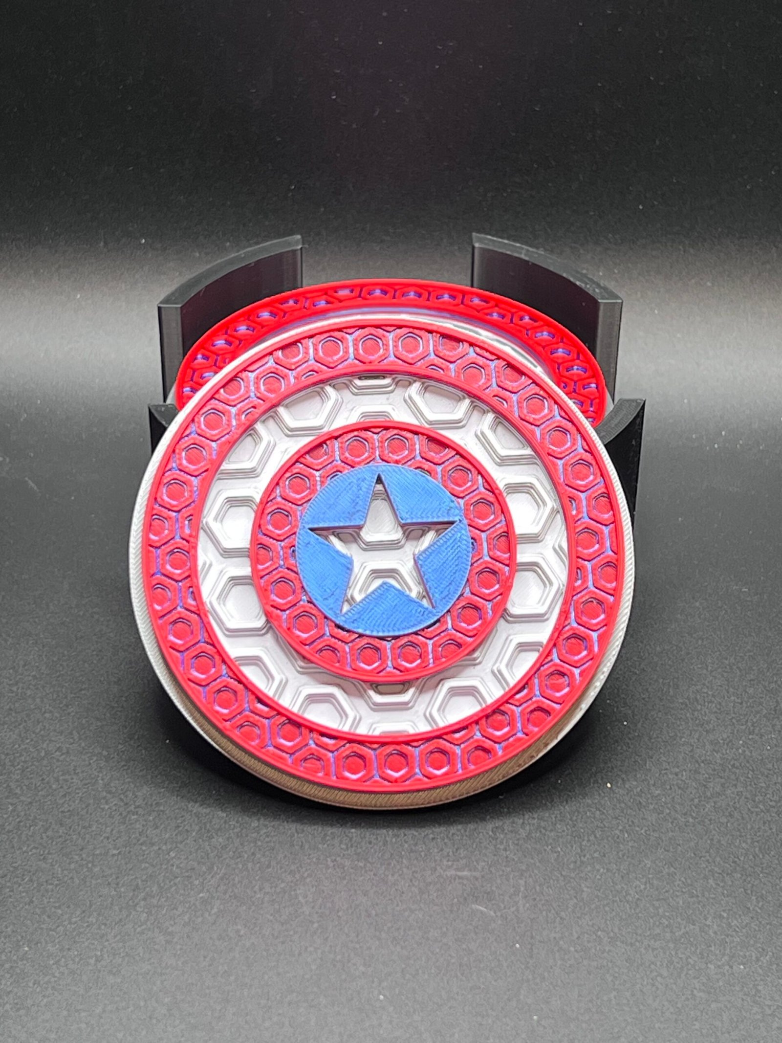 Captain America Coaster Set
