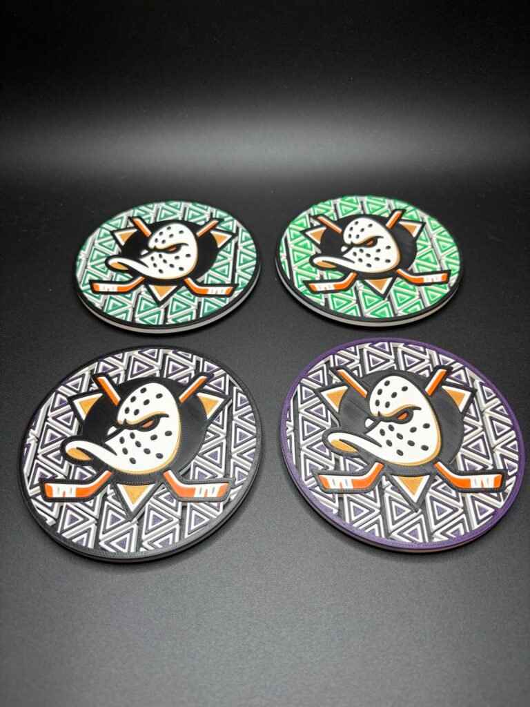 Anaheim Ducks Coaster Set