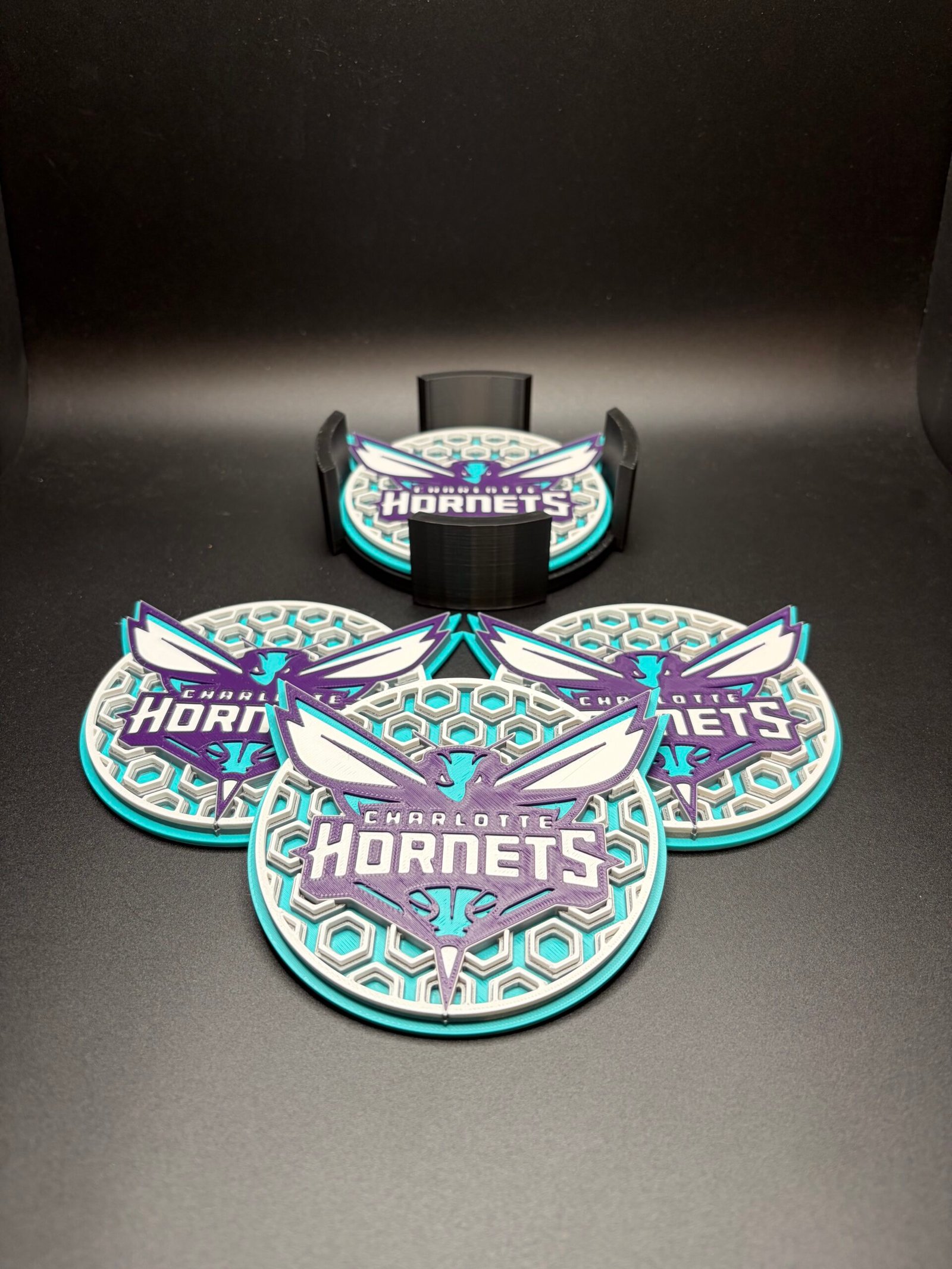 Charlotte Hornets Coaster Set - Image 4